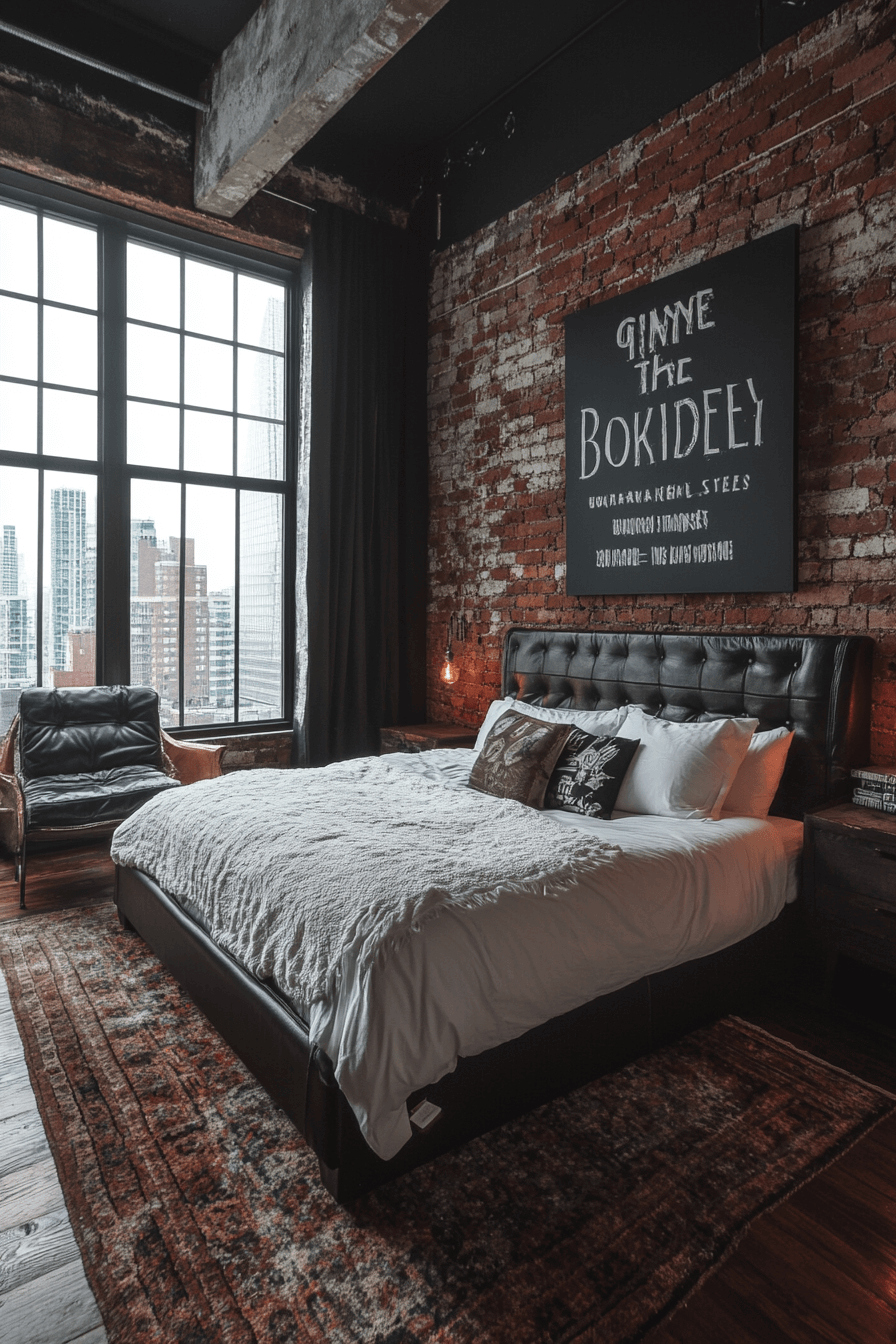 17+ Bedroom Ideas for Adults That Make Rest and Style a Priority 3 Urban Industrial