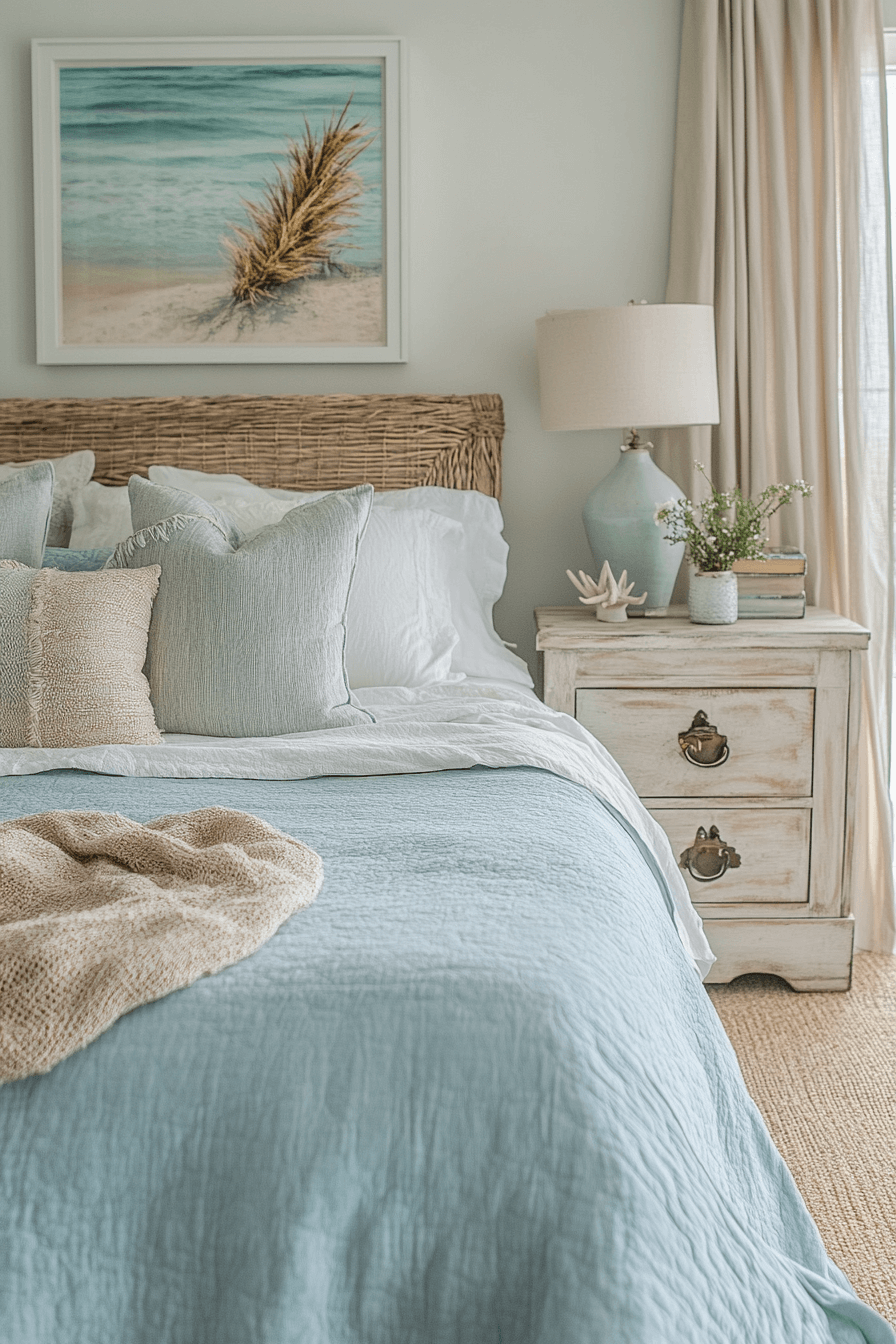 15+ Beige Bedroom Ideas for a Chic and Affordable Refresh 4 Beige Coastal Retreat
