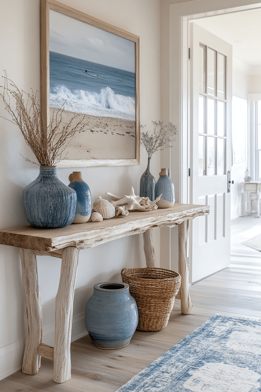 15+ Boho Entryway Ideas That Create a Warm First Impression 4 Coastal Boho Entry