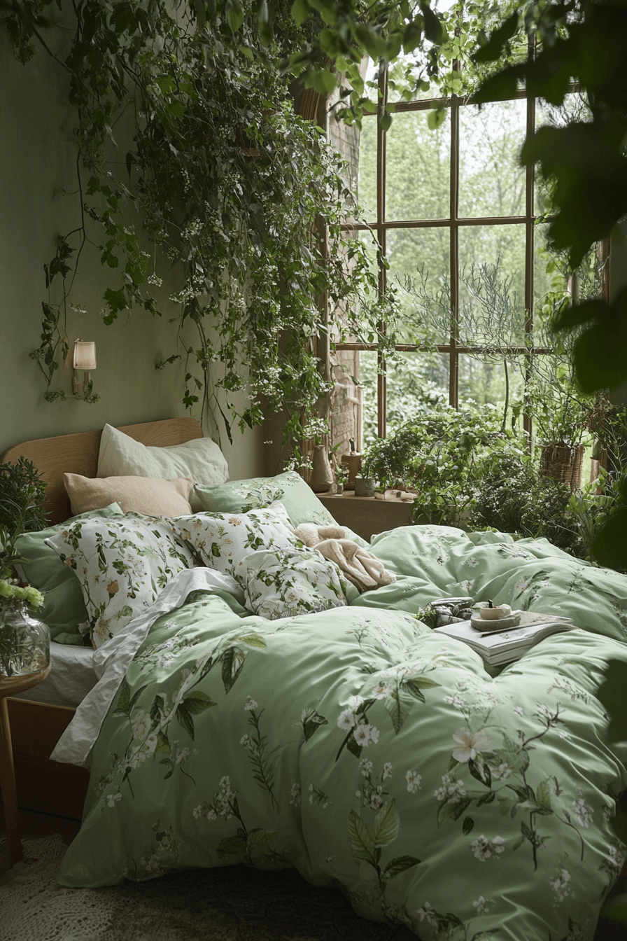 17+ Enchanted Bedroom Ideas That Bring Magic Into Everyday Living 4 Enchanted Forest Hideaway