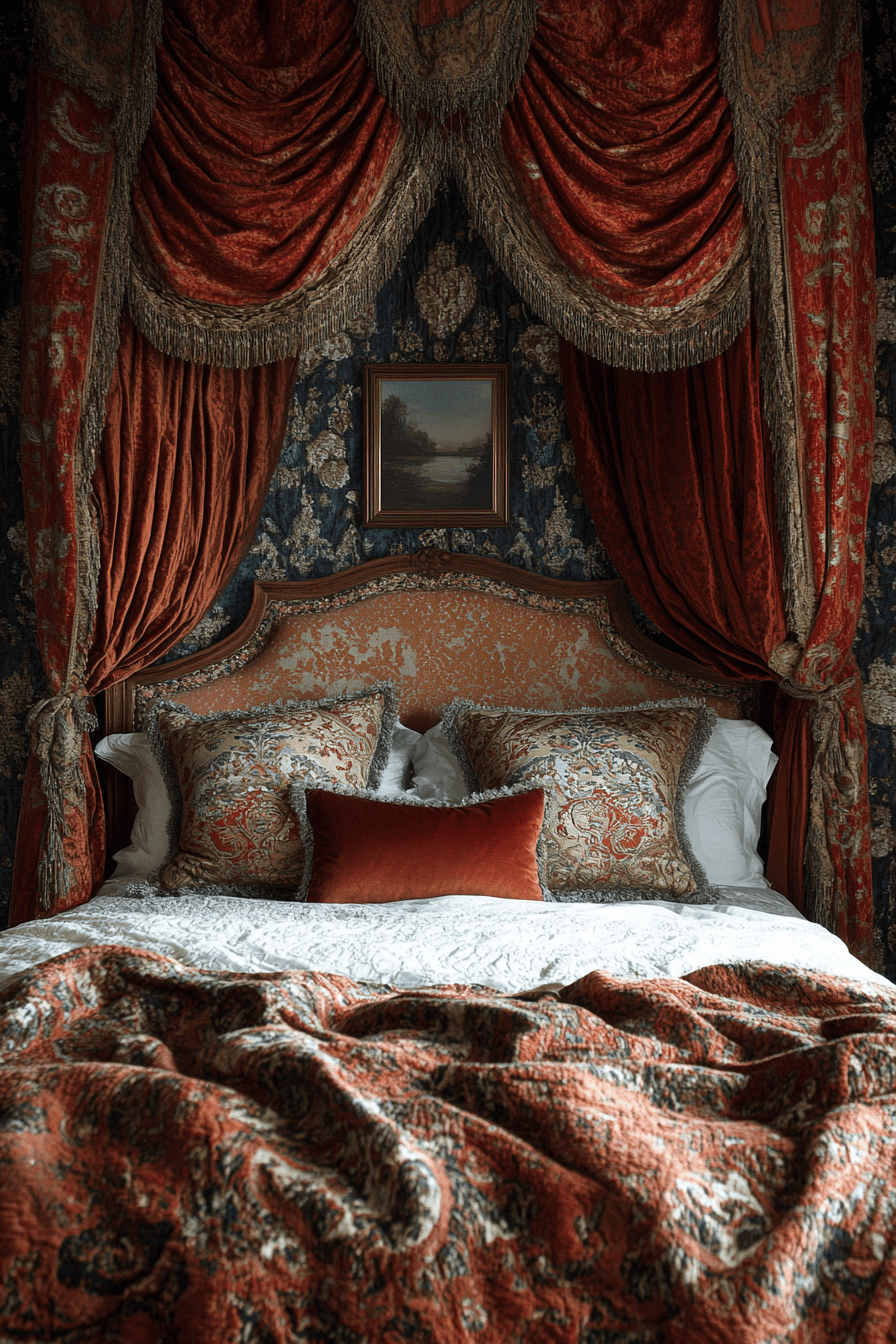 21+ Cozy Maximalism Decor Inspiration That Proves More Can Be Beautiful 4 Luxe Layers