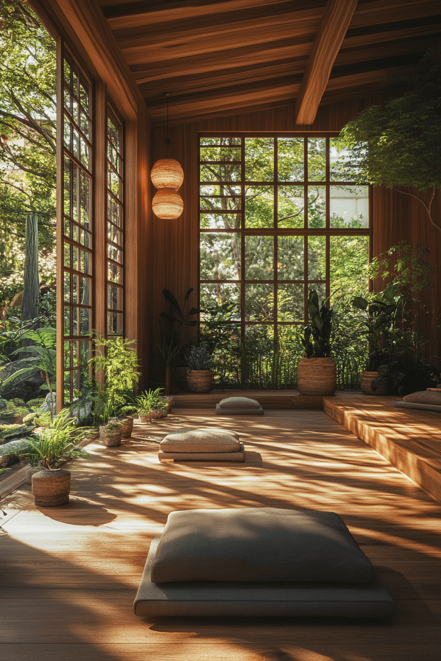 15+ Backyard Studio Designs to Create a Relaxing Guest Retreat 4 Meditation Retreat Backyard Studio