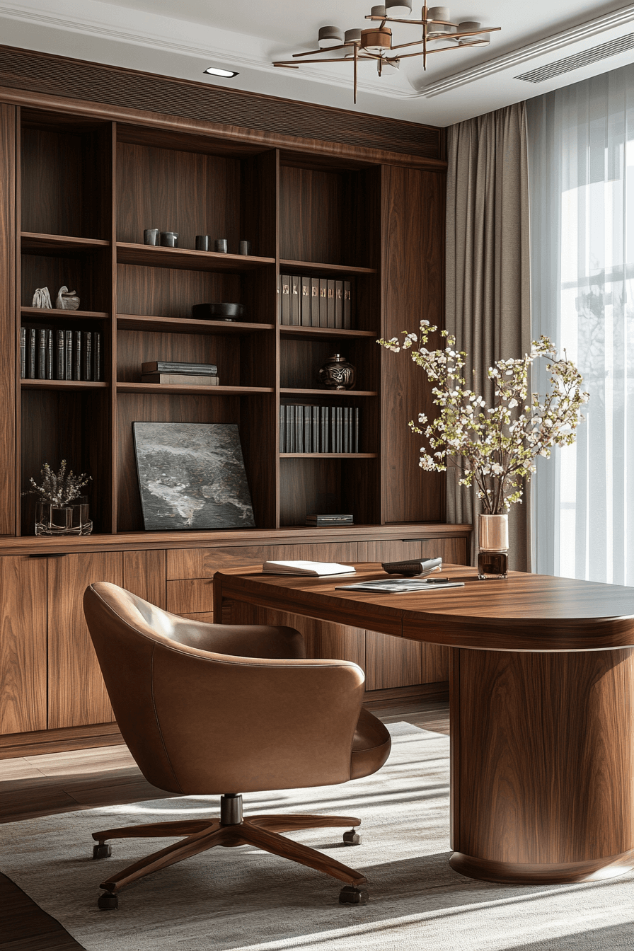 18+ Elegant Zen Decor Inspiration for a Peaceful and Sophisticated Space 4 Natural Wood Touches