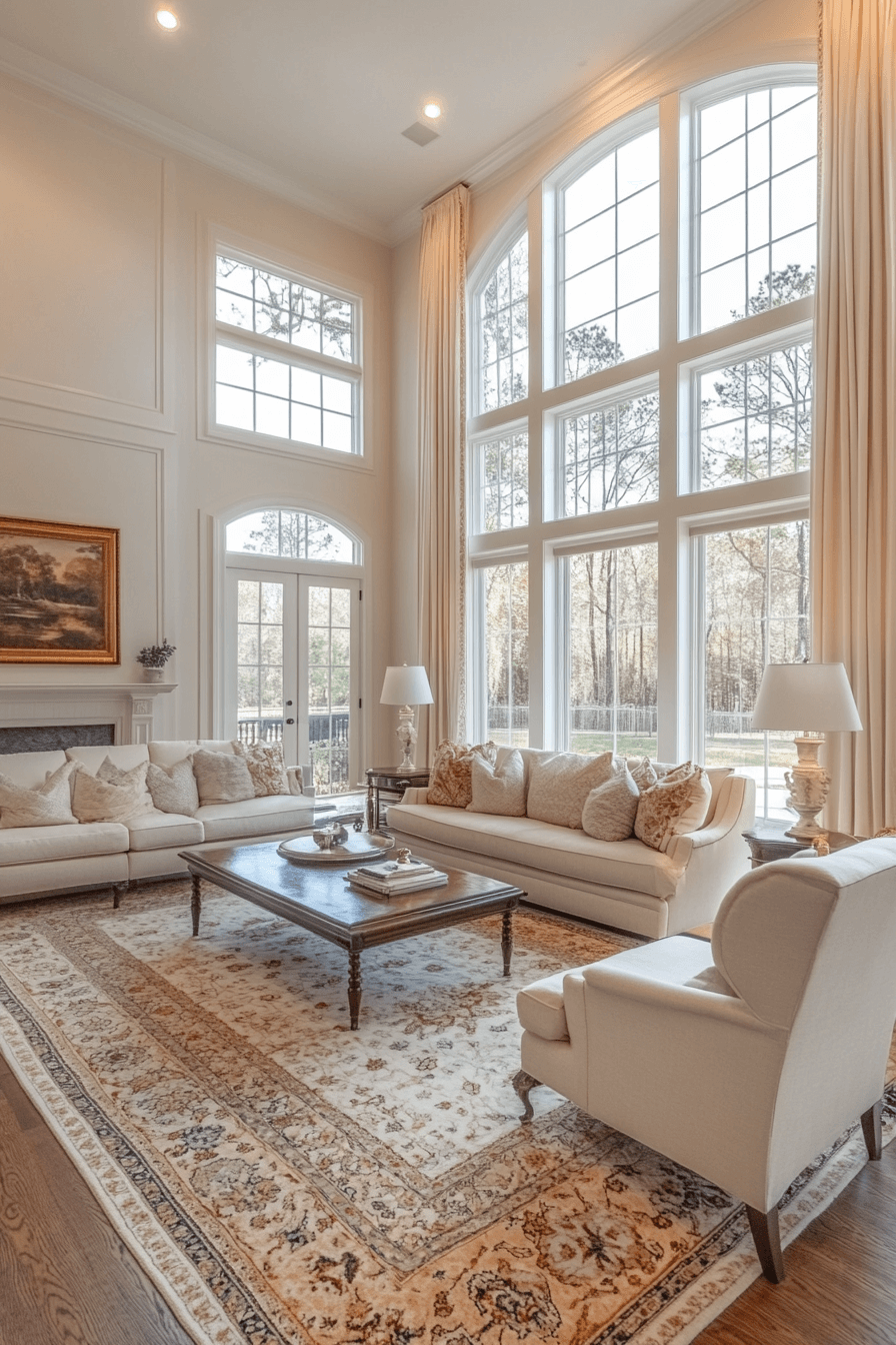 15+ Transitional Living Room Looks That Create a Chic and Relaxing Escape 4 Neutral Sophistication Room