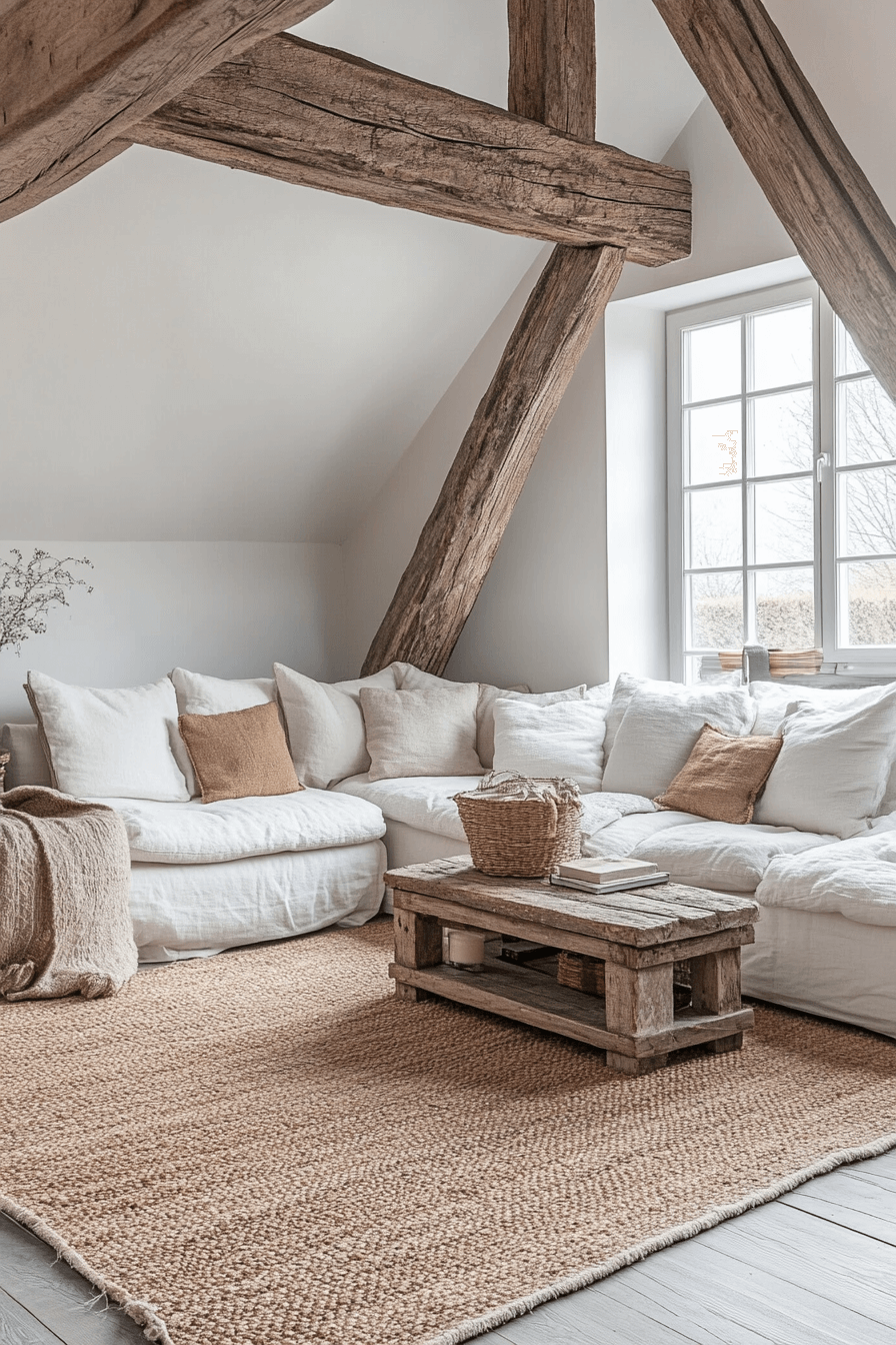 19+ Scandi Boho Living Room Inspiration for a Relaxed Modern Vibe 4 Rustic Boho Charm