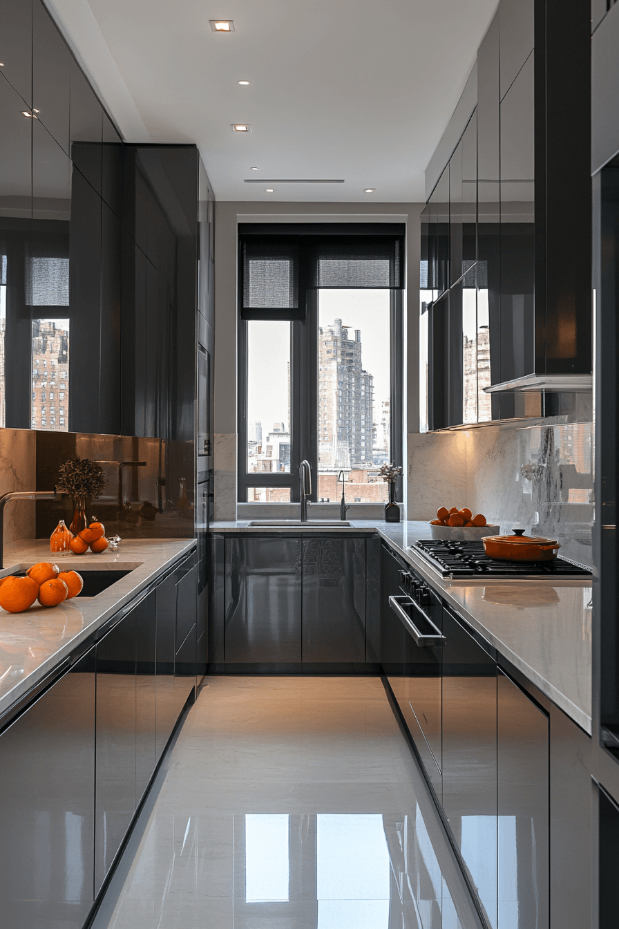 17+ Tiny Apartment Kitchen Ideas to Make Cooking Fun and Easy 4 Sparkling Small Kitchen