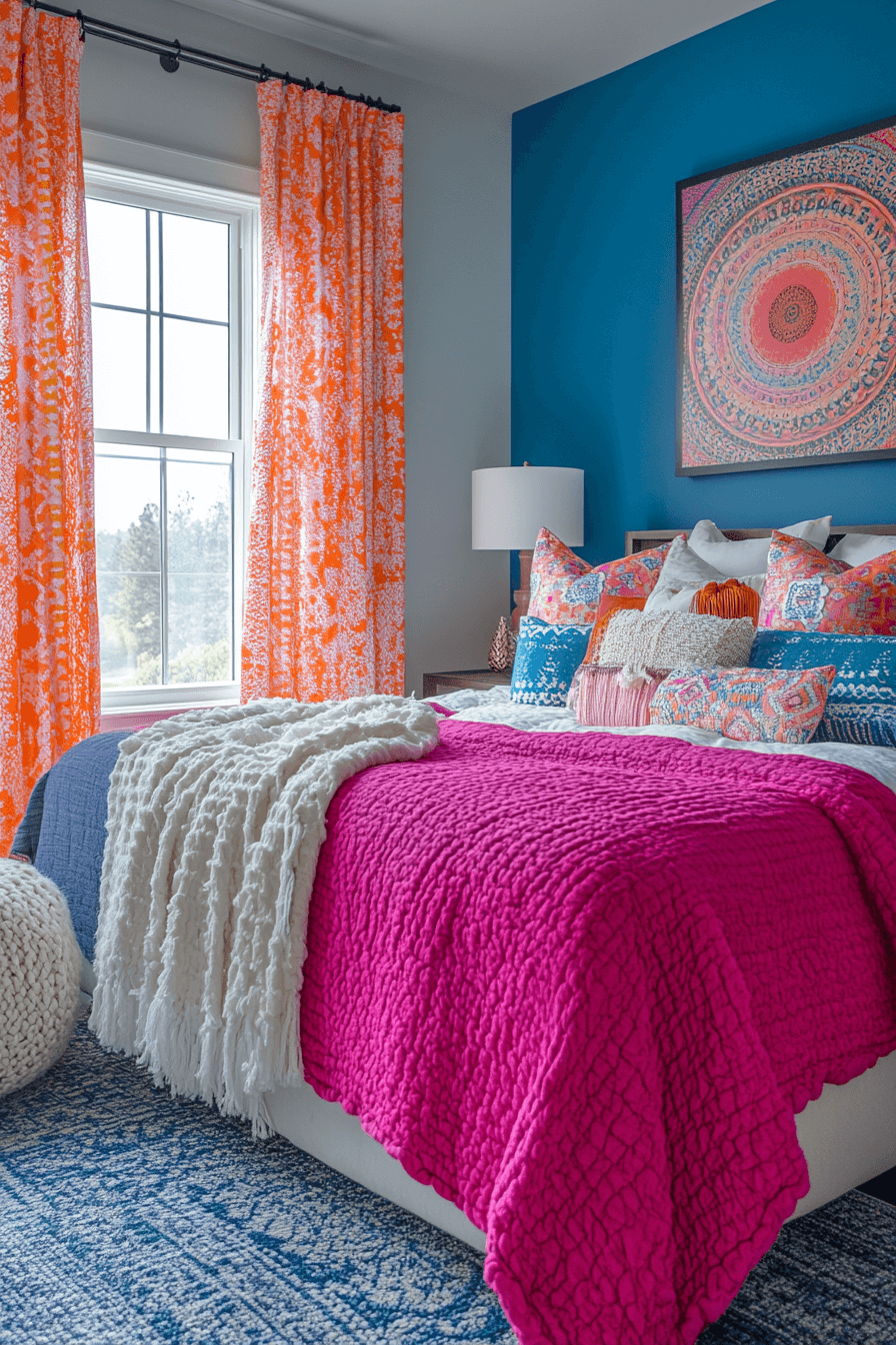 16+ Feminine Bedroom Inspiration for Creating a Calming Oasis 4 Vivid Feminine Flair