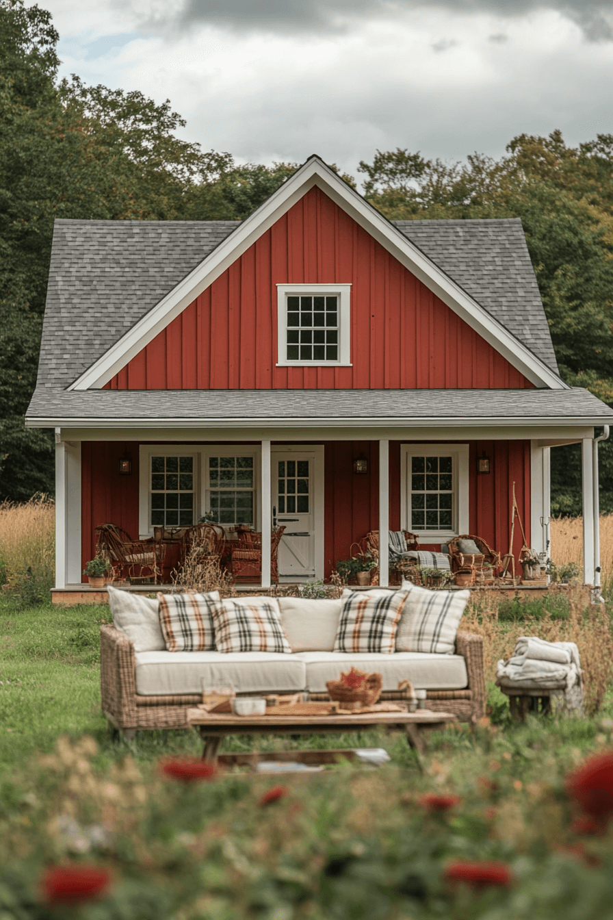 16+ Small Barn House Ideas for a Bright and Airy Country Home Feel 5 Charming Country Life