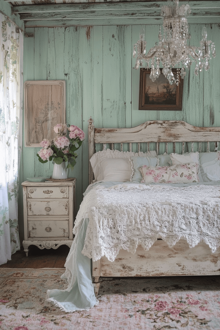 18+ Vintage Bedroom Ideas That Capture Old-World Elegance With Ease 5 Charming Shabby Chic Vintage Bedroom