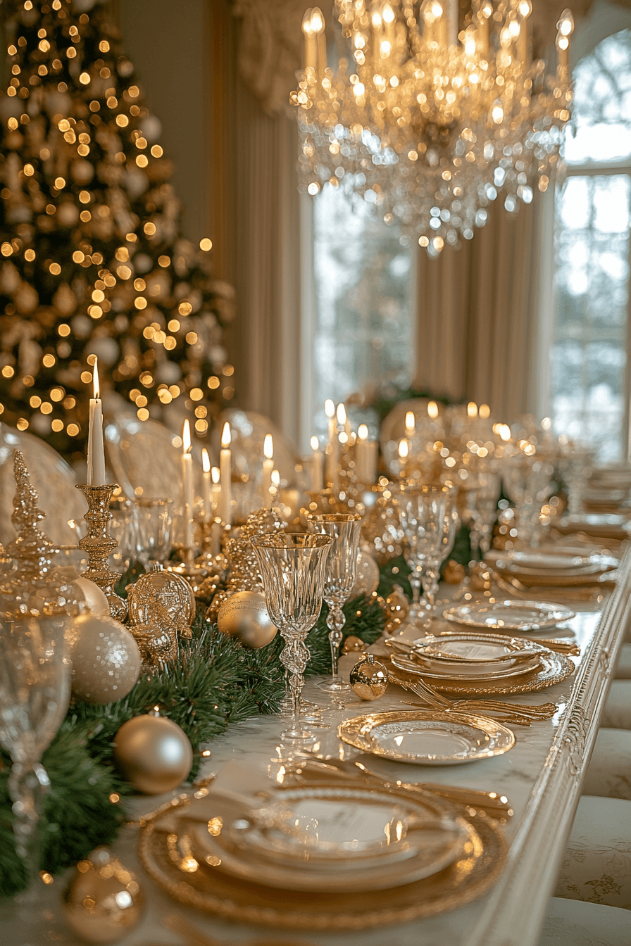 15+ Christmas Aesthetic Ideas That Bring Holiday Magic to Every Corner 5 Classic Holiday Dining