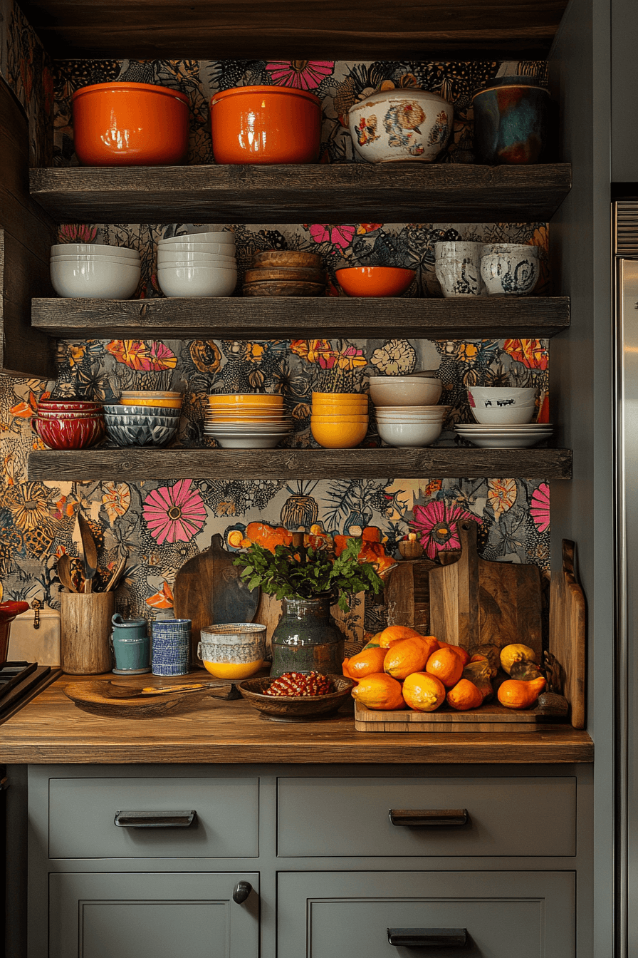 17+ Afrohemian Decor Kitchen Inspiration That Blends Art and Functionality 5 Eclectic Afro Boho Fusion