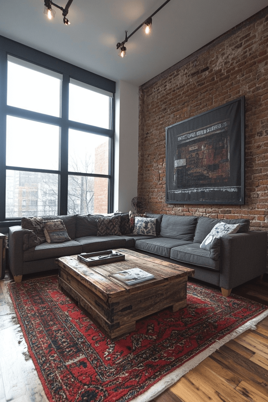 23+ Studio Apartment Decor Designs That Feel Fresh and Modern 5 Industrial Studio With Modern Edge