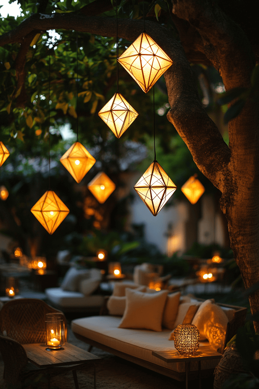 18+ Garden Party Decor Ideas That Bring Elegance to Outdoor Gatherings 5 Lovely Lantern Garden