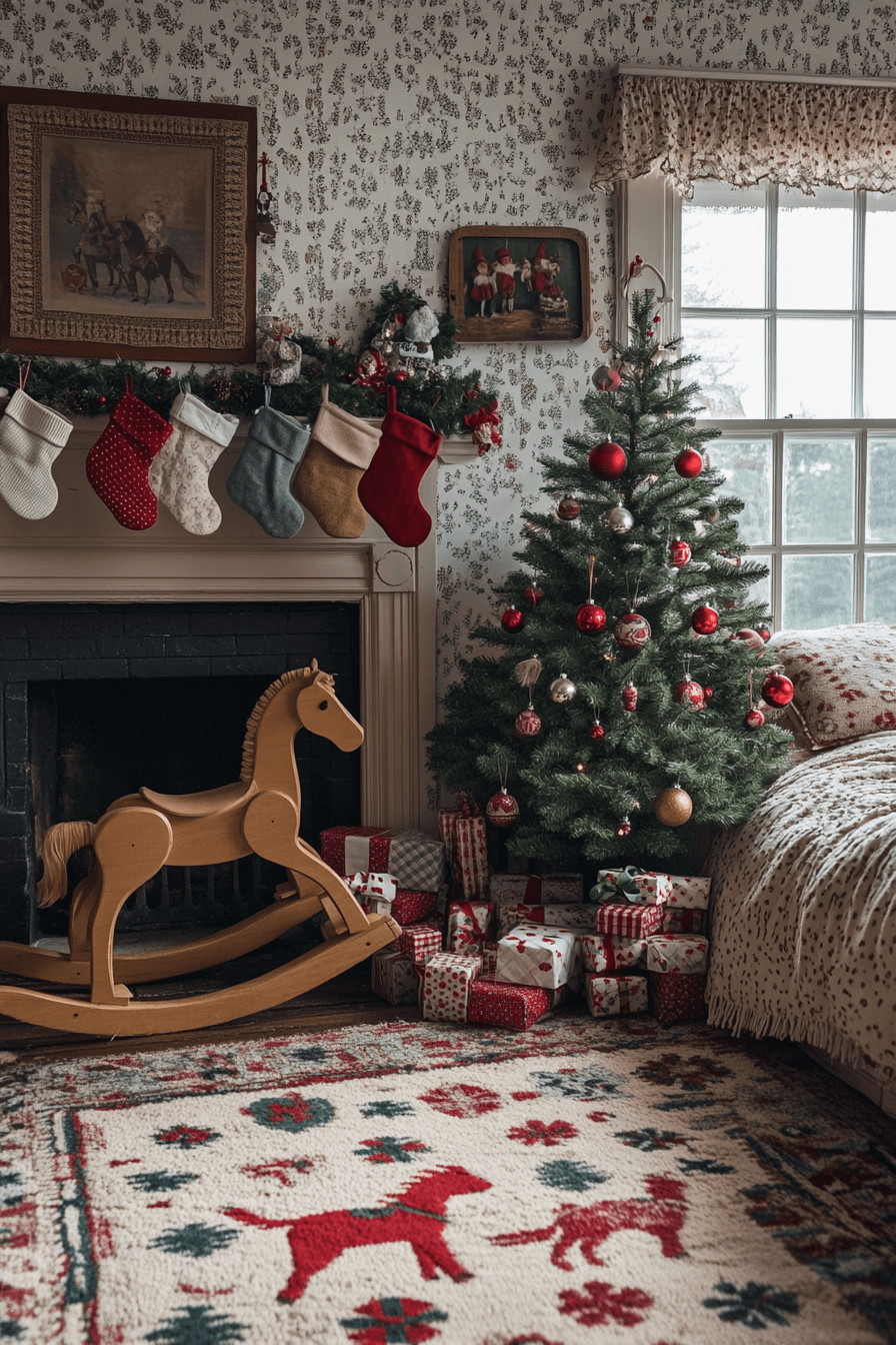 17+ Vintage Christmas Decor Ideas That Bring Nostalgic Charm Home 5 Magical Childrens Christmas Room