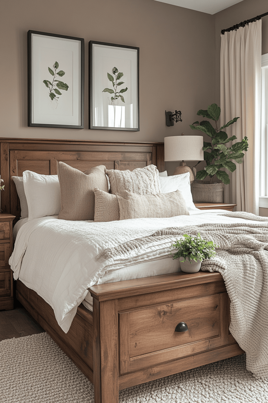 15+ Transitional Bedroom Designs That Work With Any Home Style 5 Natural Elegance In A Transitional Bedroom