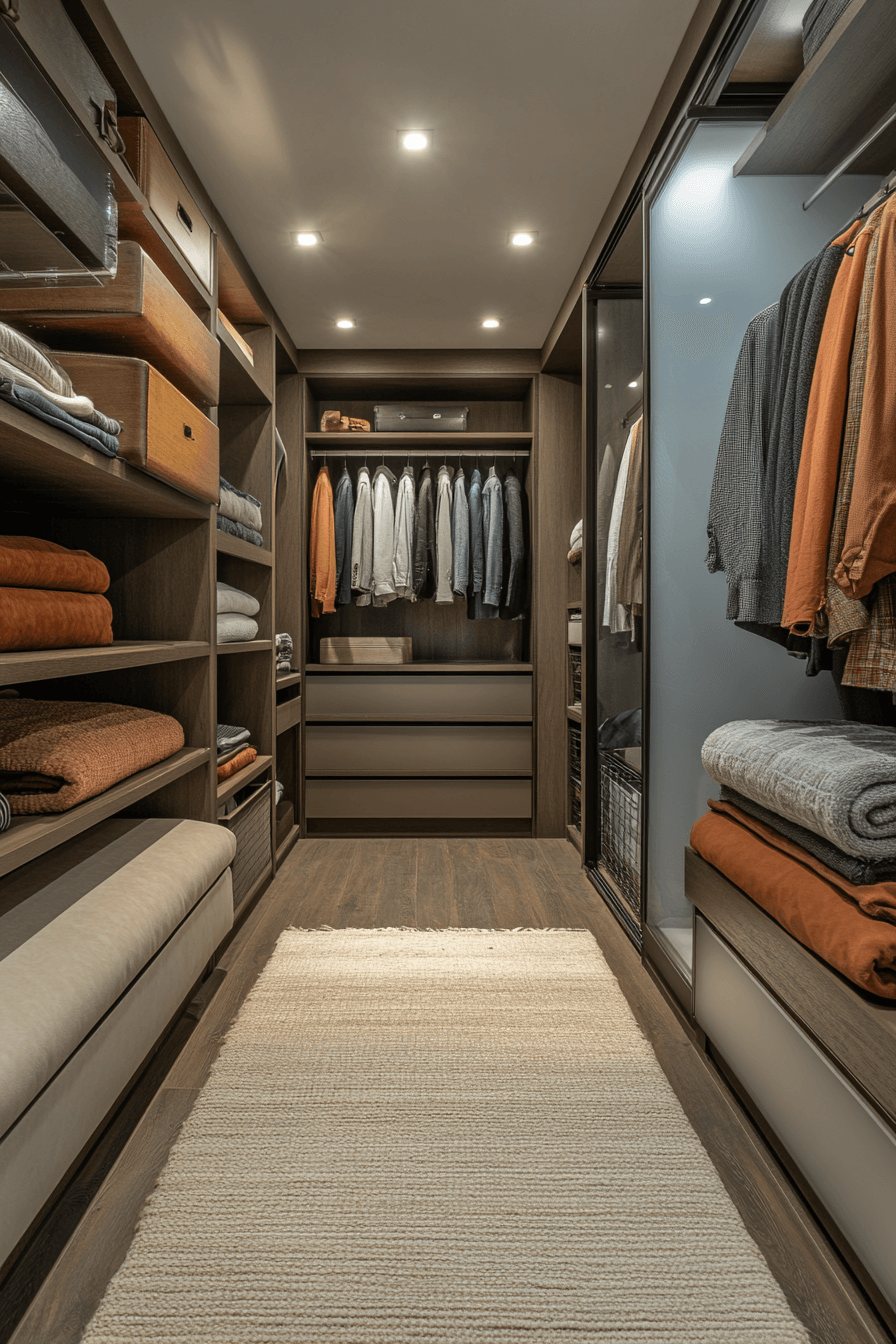 15+ Walk In Closet Ideas That Transform Clutter Into Chic Comfort 5 Open Concept Walk In Closet Style