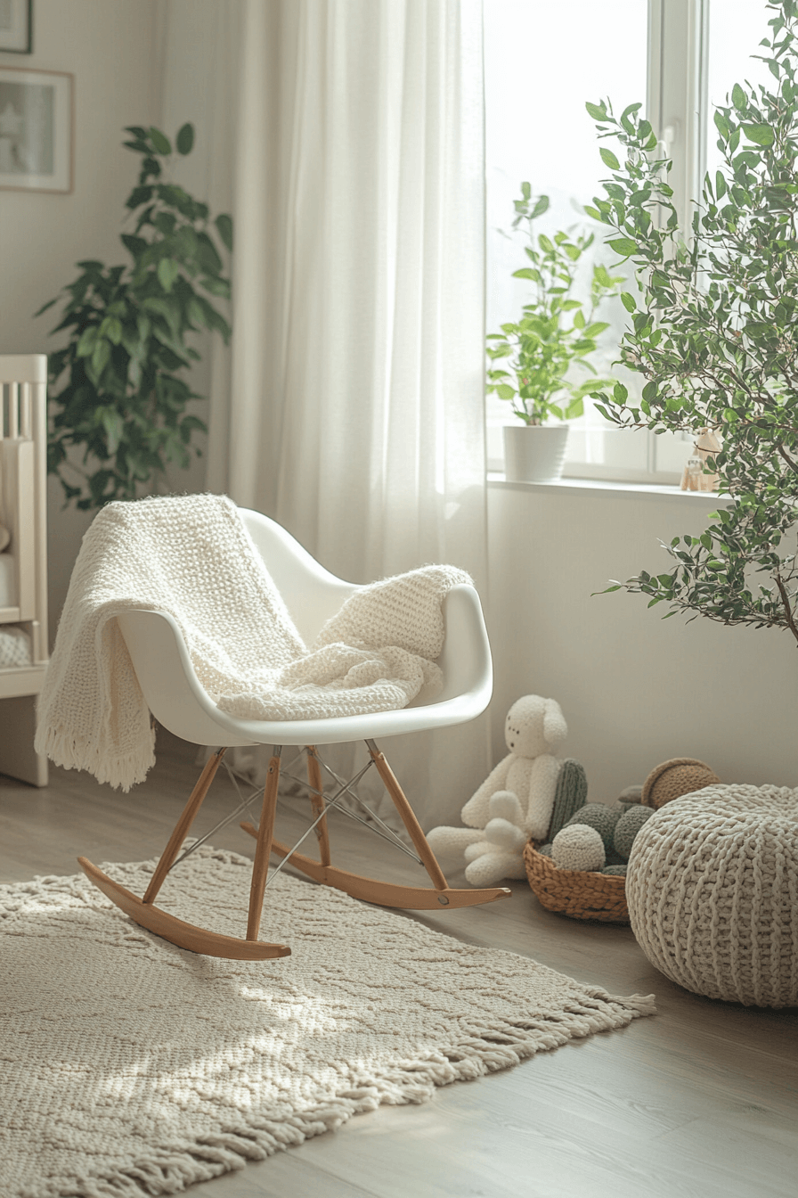 19+ Vintage Modern Nursery Ideas to Create a Unique and Memorable Space 5 Scandi Baby Retreat