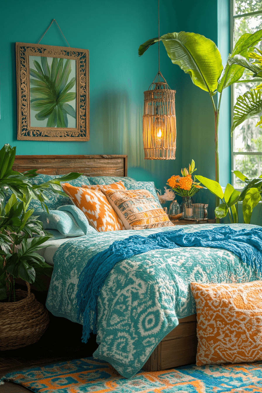 23+ Blue Boho Girls Bedroom Inspiration for a Dreamy Retreat 5 Turquoise Tales