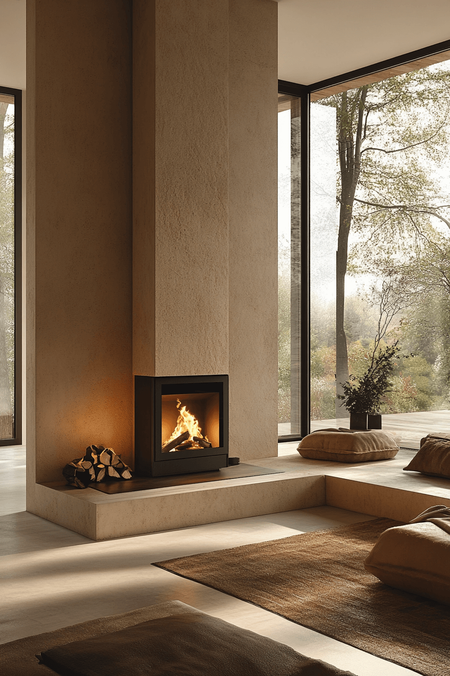 24+ Modern Fireplace Ideas to Create a Stunning Focal Point 6 Built In Beauty