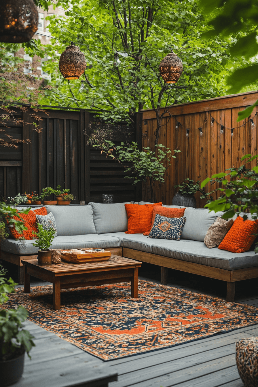 22+ Scandi Boho Patio Designs to Create a Bright and Airy Outdoor Space 6 Contemporary Comfort