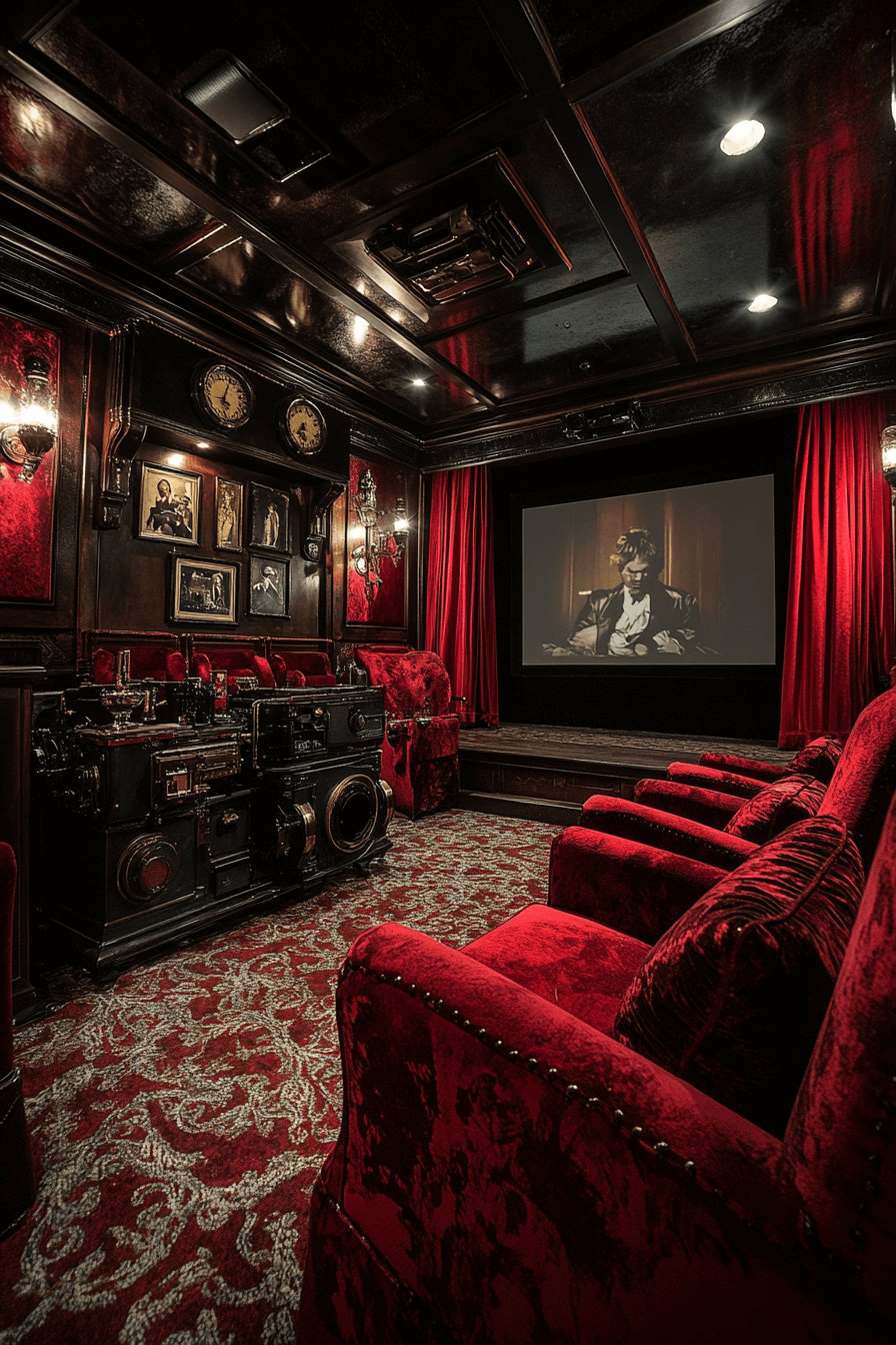 17+ Western Gothic Vintages for a Sophisticated and Mysterious Vibe 6 Crimson Reverie