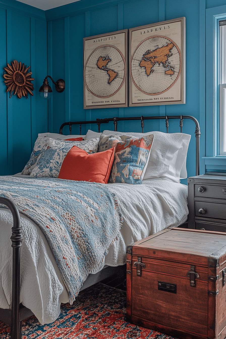 23+ Blue Boho Girls Bedroom Inspiration for a Dreamy Retreat 6 Explorers Haven