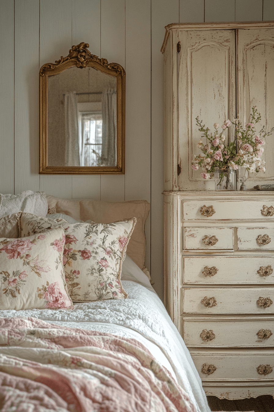 18+ Vintage Bedroom Ideas That Capture Old-World Elegance With Ease 6 French Country Vintage Bedroom Bliss