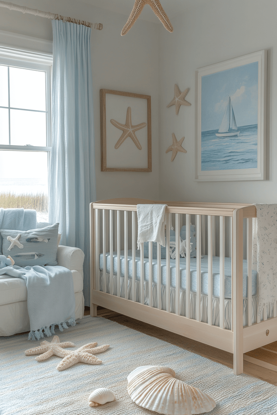 19+ Vintage Modern Nursery Ideas to Create a Unique and Memorable Space 6 Nautical Nook