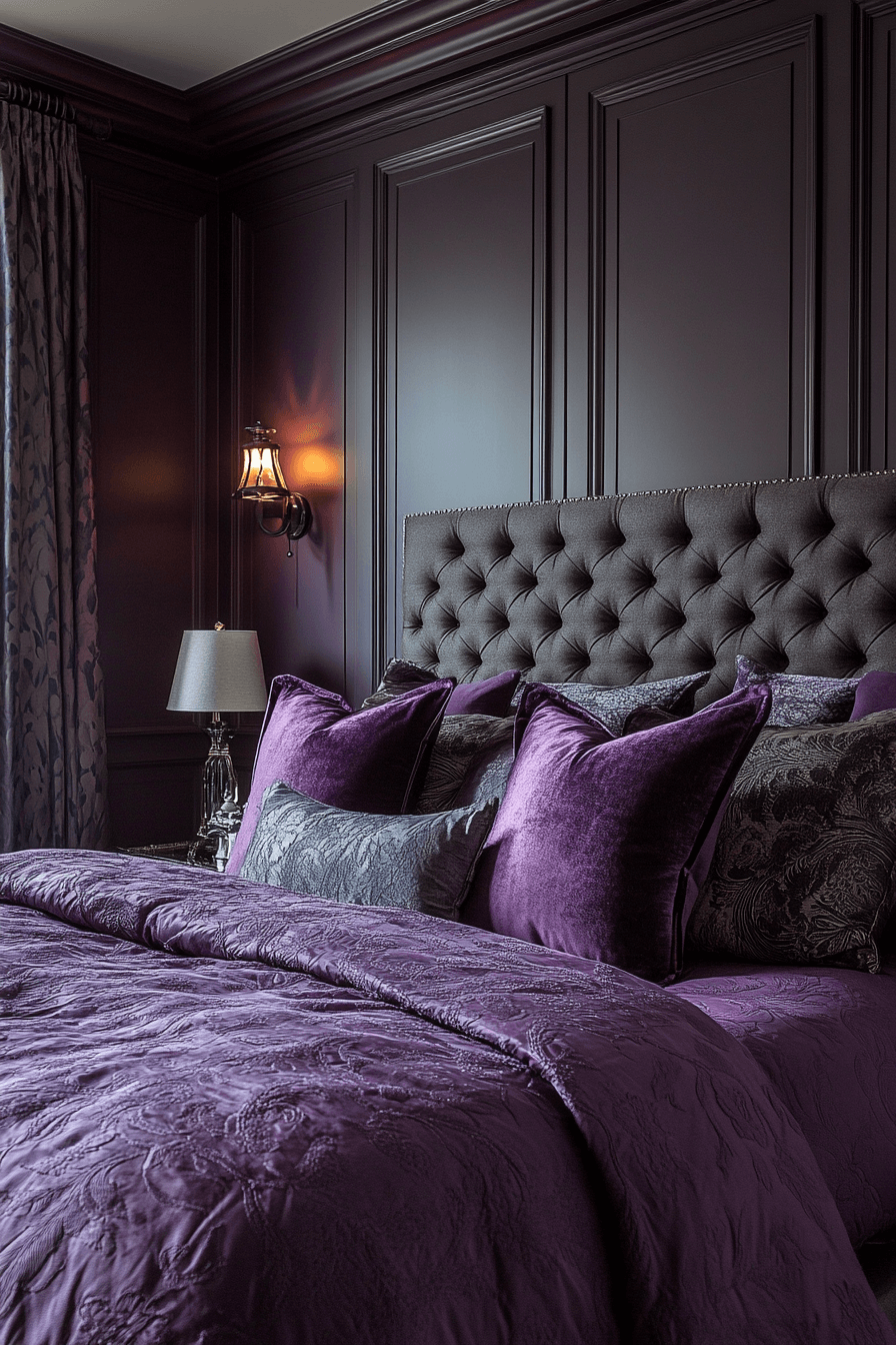 22+ Dark Feminine Bedroom Ideas for a Modern and Alluring Makeover 6 Royal Dreams