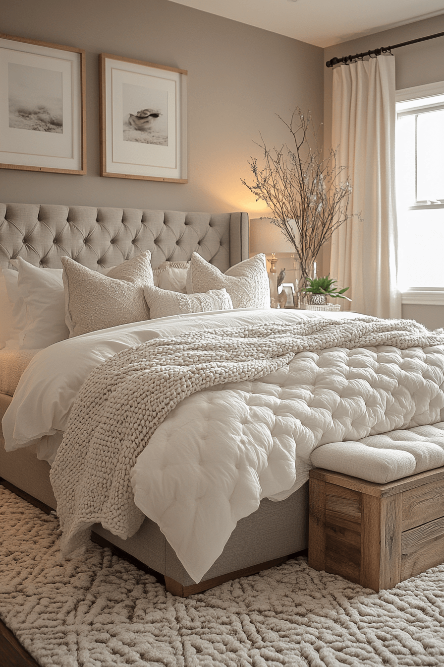 15+ Transitional Bedroom Designs That Work With Any Home Style 6 Streamlined Serenity Minimalist Transitional Bedrooms