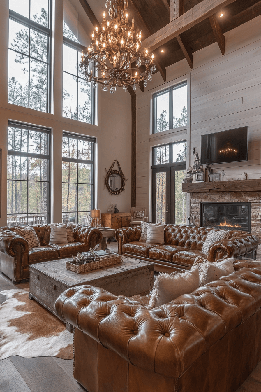 19+ Barnhouse Decor Ideas for a Budget-Friendly Rustic Refresh 6 Timeless Leather Elegance