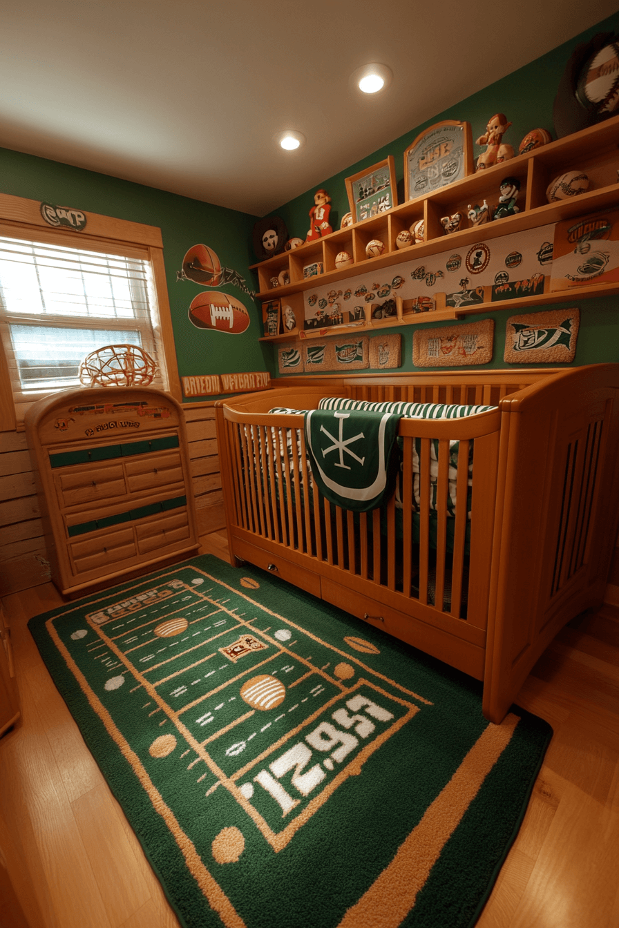 20+ Nursery Room Ideas for a Boy to Inspire Everyday Happiness 7 All Star Sports Haven