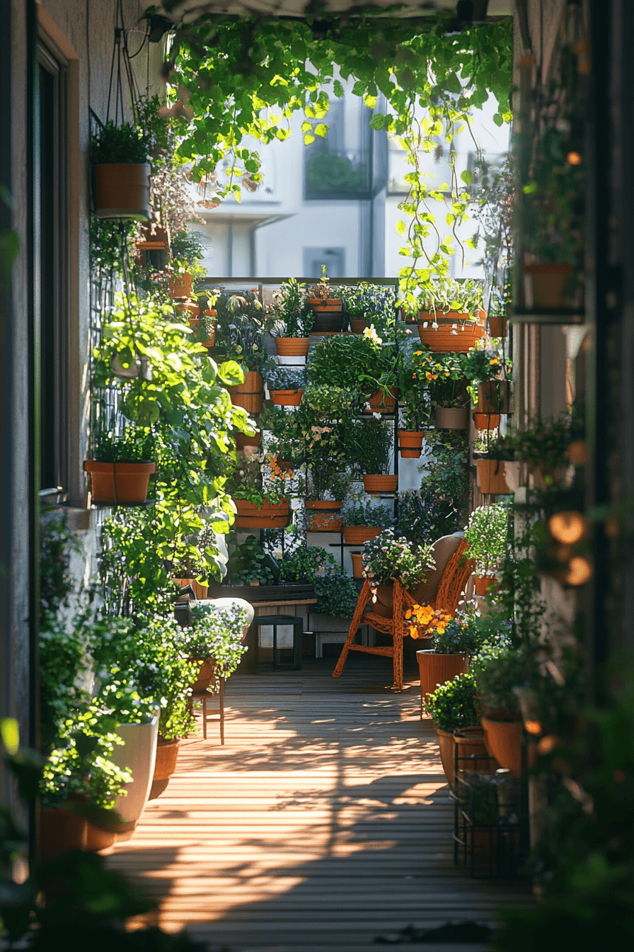 15+ Indoor Gardening Ideas for Turning Apartments Into Green Sanctuaries 7 Balcony Green Getaways