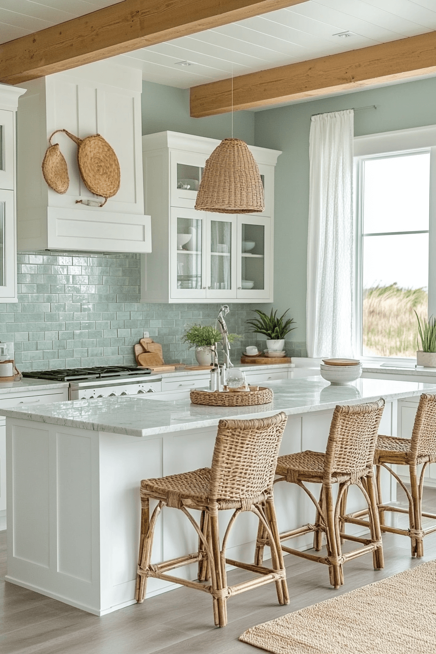 Boho Kitchen Ideas for a Warm and Free-Spirited Cooking Retreat 7 Coastal Boho Beauty