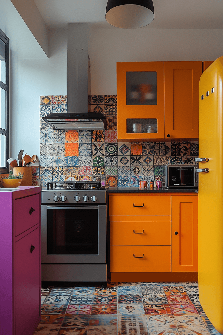 22+ Tiny Apartment Kitchen Decor Inspiration That Sparks Joy 7 Color Burst