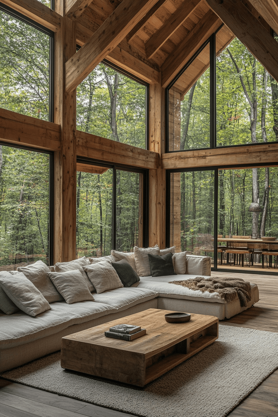 25+ Cabin Interiors That Make Every Detail Feel Special 7 Contemporary Alpine Lodge