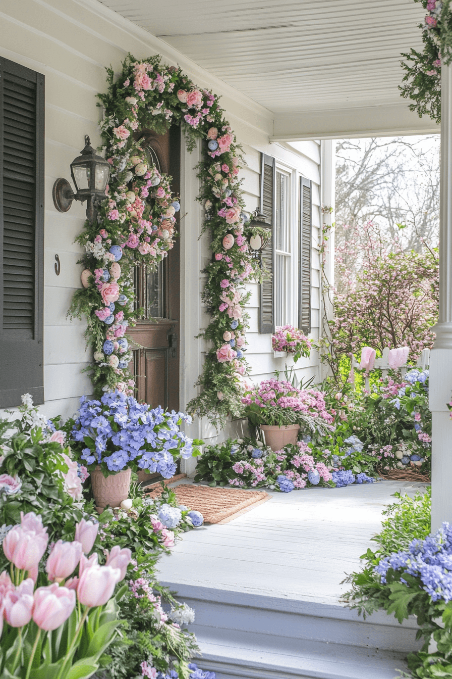 21+ Easter Decor Ideas for a Bright and Cheerful Celebration 7 Diy Spring Garland Magic