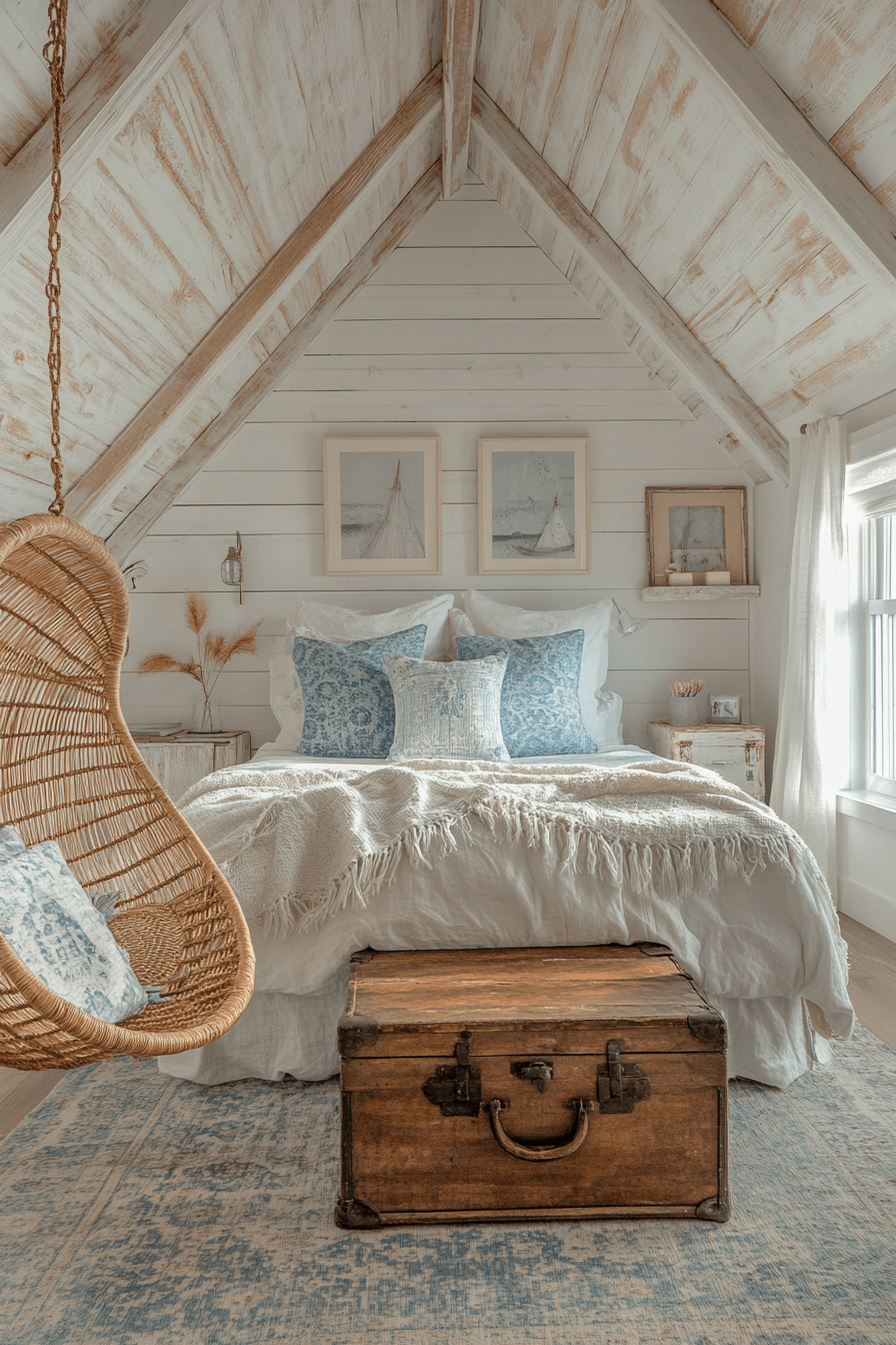 21+ Boho Coastal Bedroom Inspiration for a Space Full of Personality 7 Driftwood Dreams