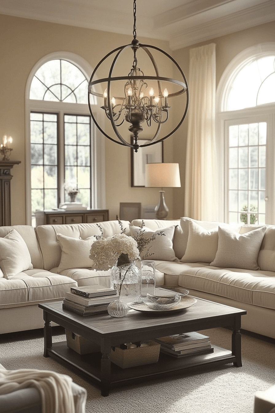 15+ Transitional Living Room Looks That Create a Chic and Relaxing Escape 7 Effortless Elegance