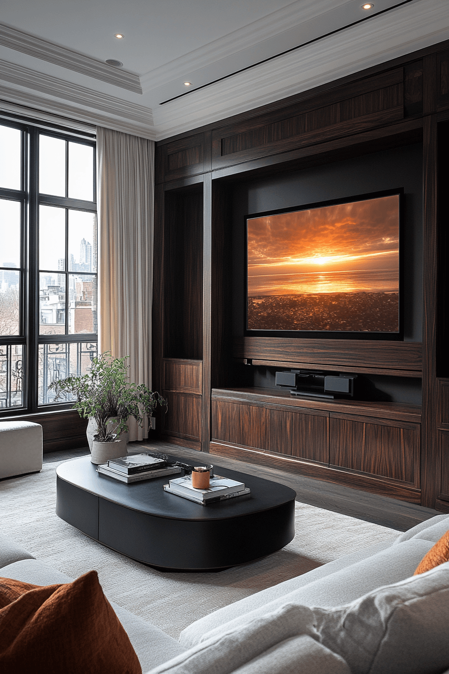 18+ Tiny Living Room Ideas for Making Every Inch Count With Style 7 Hidden Tv Solutions