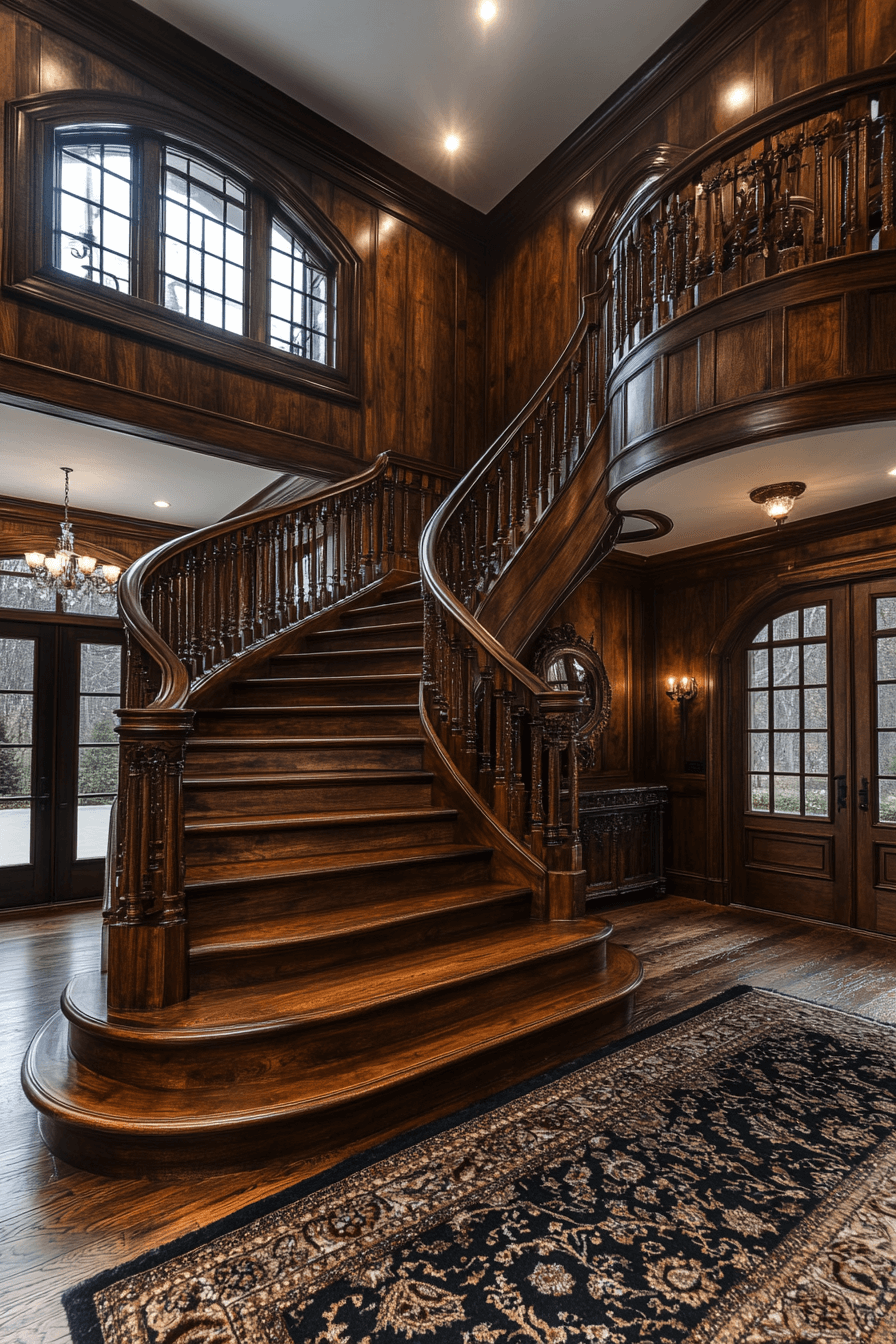 23+ Staircase Entryway Ideas That Bring Modern Comfort Into Tradition 7 Natural Warmth