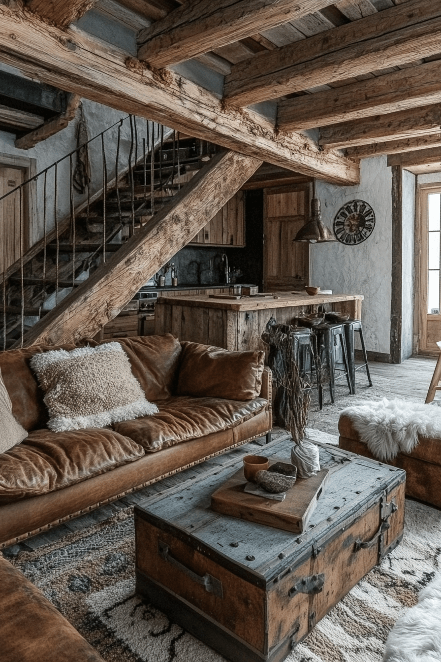 23+ Studio Apartment Decor Designs That Feel Fresh and Modern 7 Rustic Charm In A Small Space