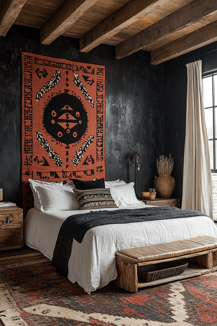23+ Afrohemian Decor Ideas That Celebrate Culture and Creativity 7 Textile Tales