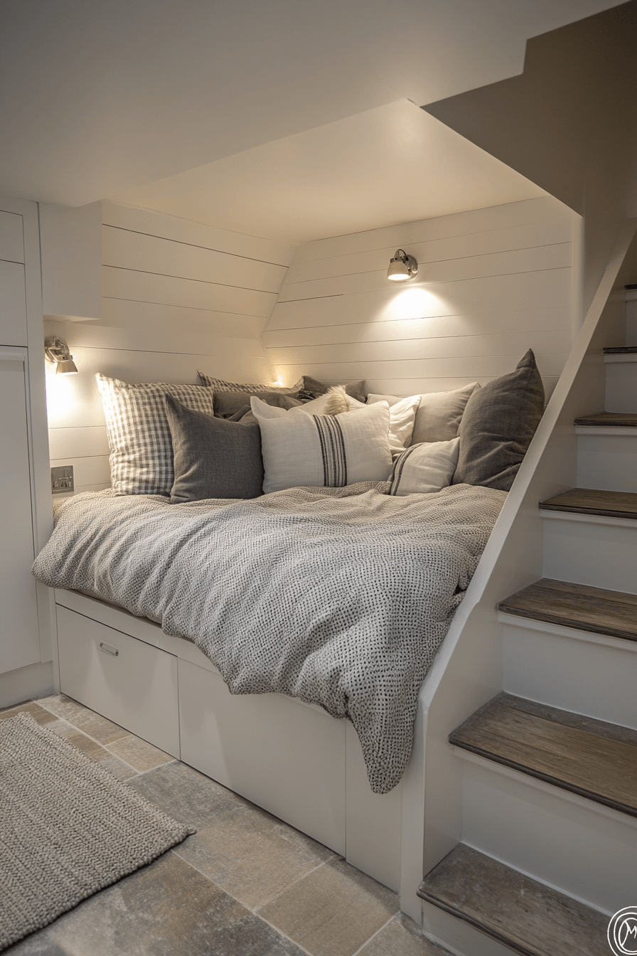 16+ Tiny Bedroom Decor Tips That Prove Small Rooms Can Shine 7 Under Stair Space Utilization