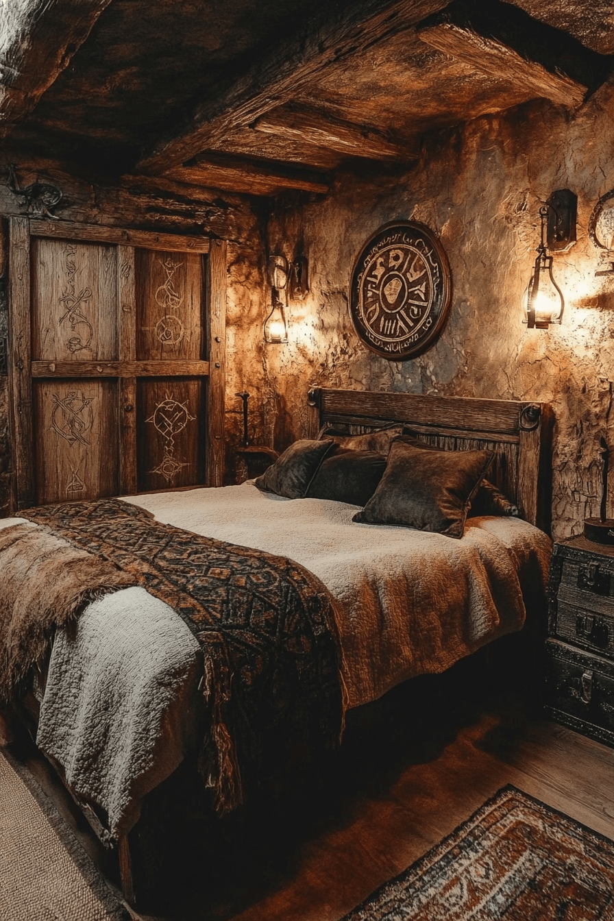 15+ Rustic Boho Witchy Bedroom Looks That Add Personality and Charm 8 Ancient Symbol Haven