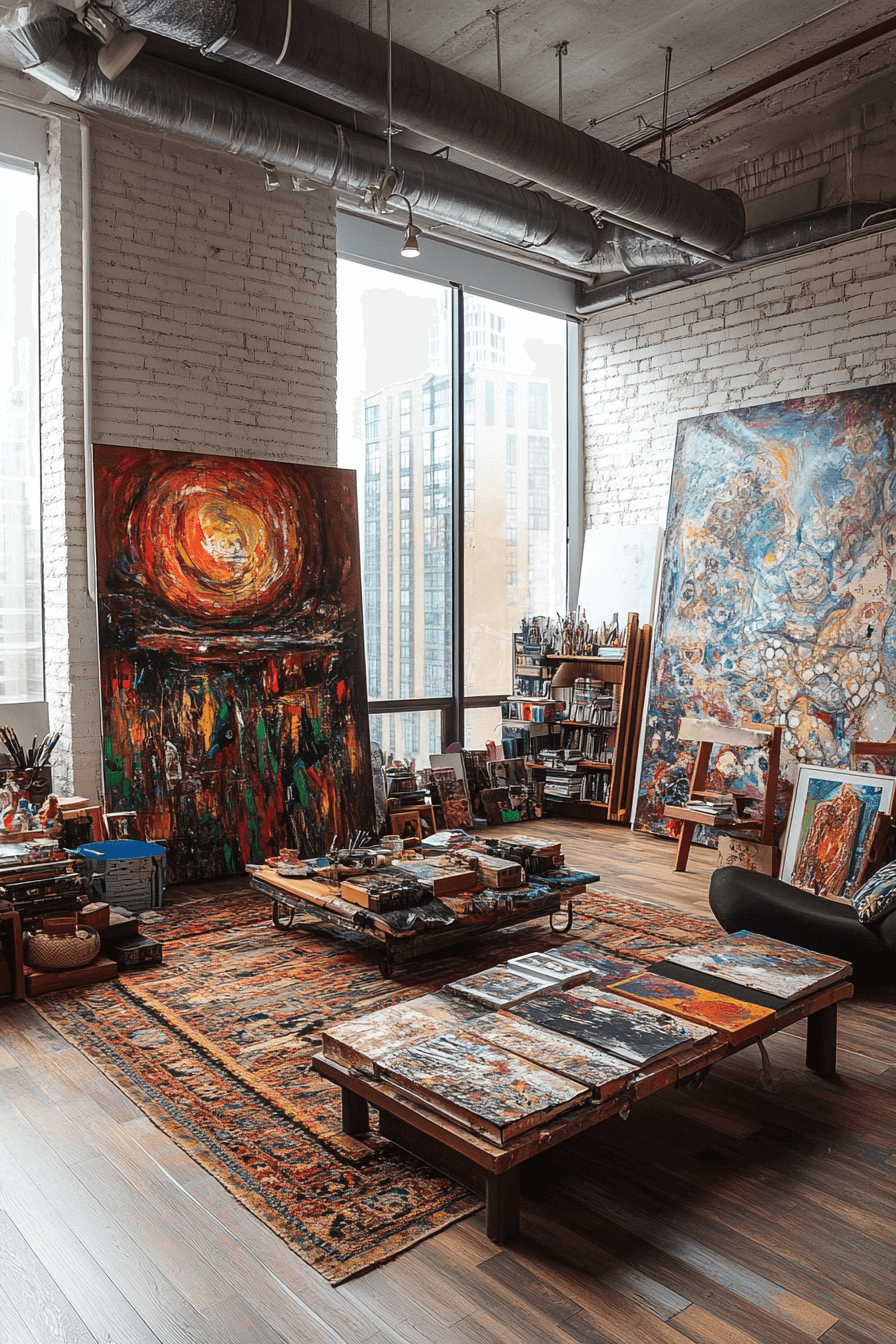 23+ Studio Apartment Decor Designs That Feel Fresh and Modern 8 Creative Studio For Artistic Expression