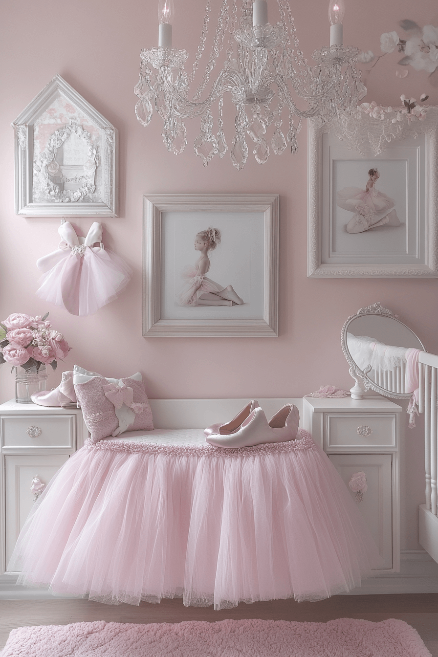 17+ Nursery Room Ideas for a Girl That Grow Gracefully With Her 8 Graceful Ballet Haven