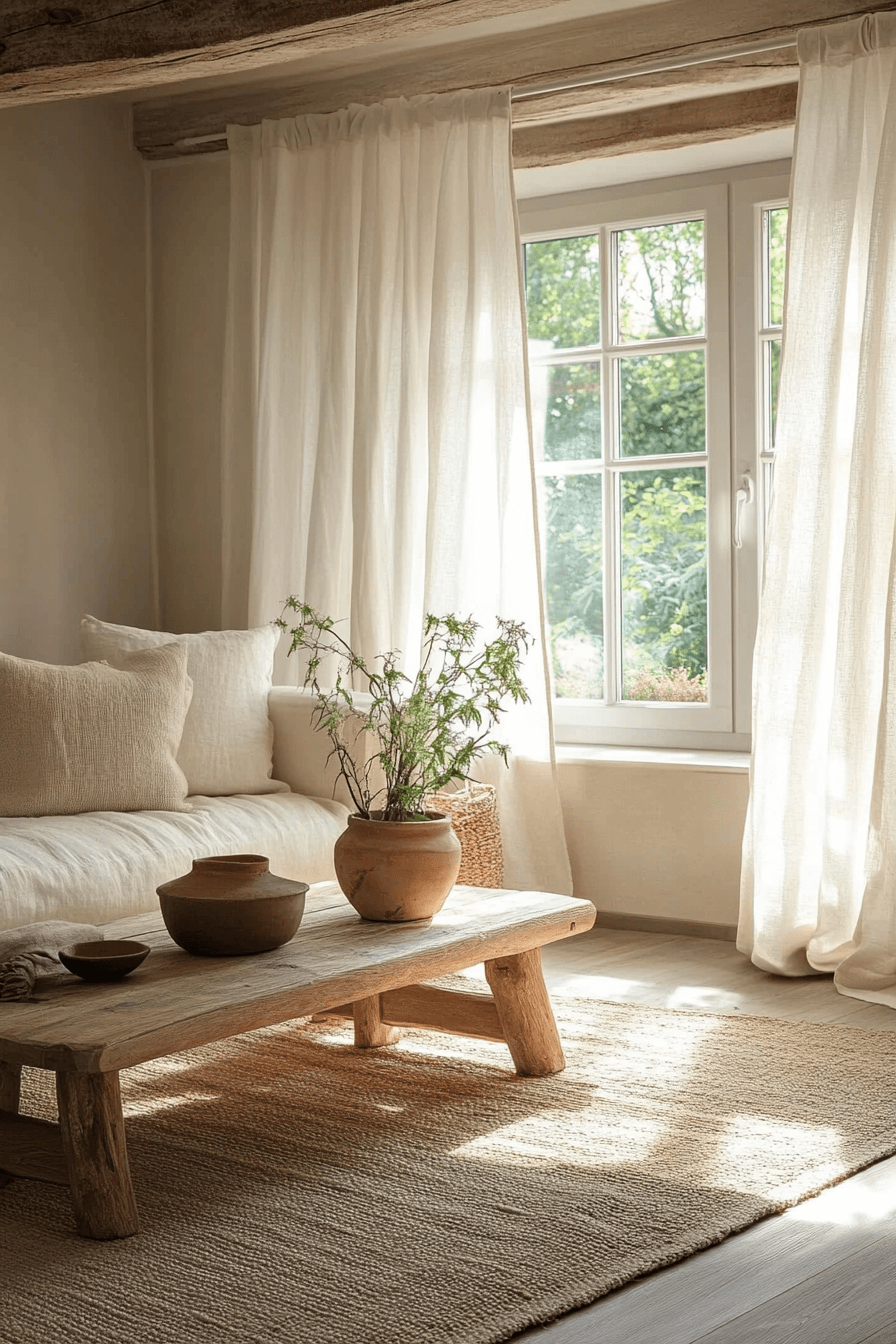 17+ Curtains Ideas for Living Room That Highlight Natural Light Perfectly 8 Linen Inspired Comfort