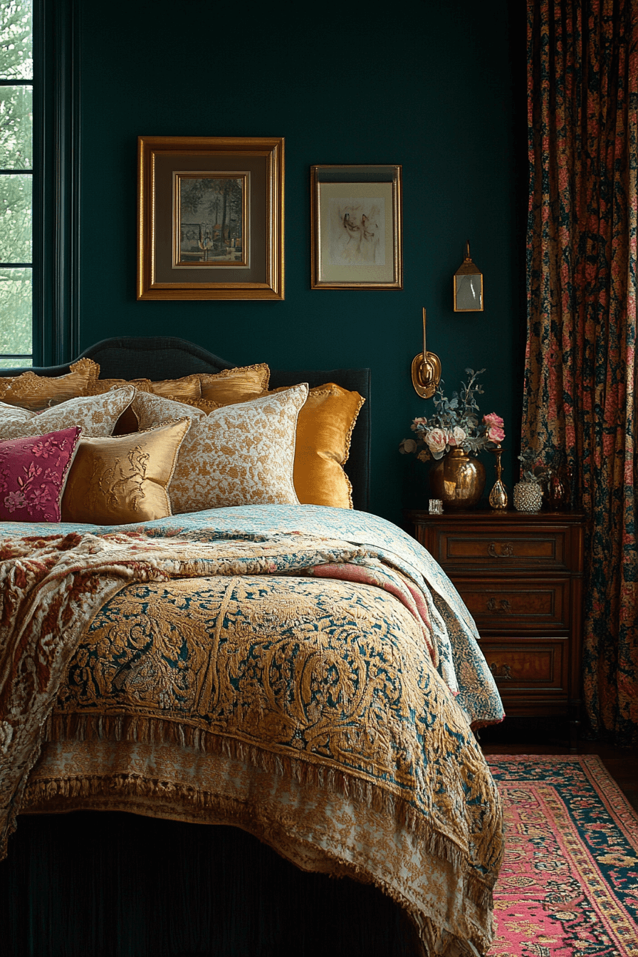 15+ Dark Teal Bedroom Ideas That Make a Statement With Style 8 Luxurious Dark Teal Bedroom Retreat