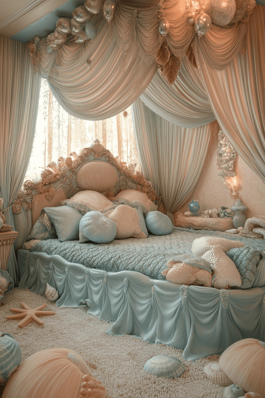 15+ Boho Bedroom Ideas for Kids That Make Rooms Feel Warm and Welcoming 8 Mermaid Lagoon